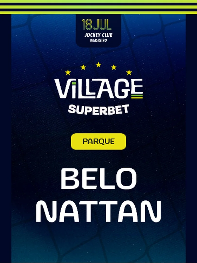 Material de divulgação do evento Village Festival 2026